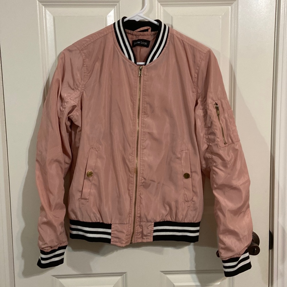 Pink Bomber Jacket